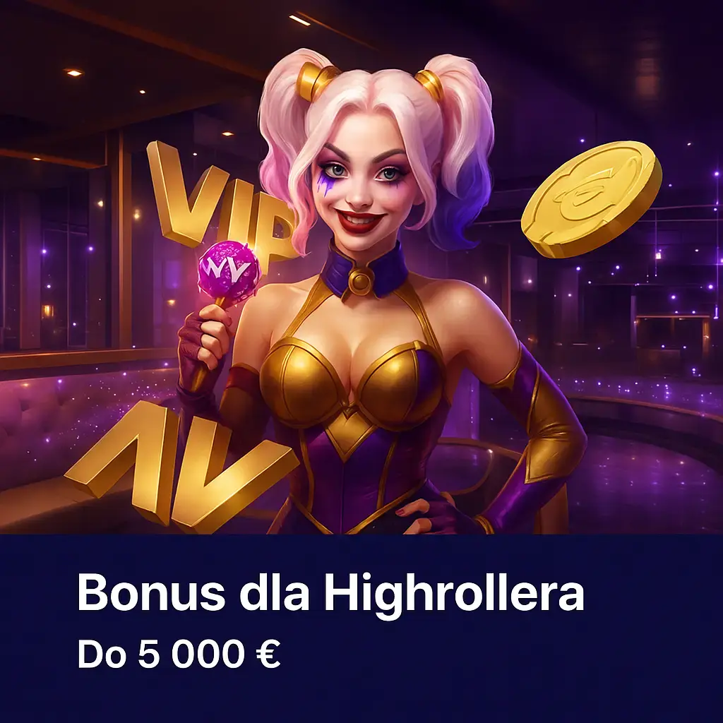 Bonus dla high rollerów nv casino